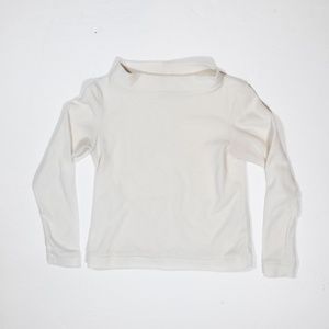 Dudley Stephens Brighton Boatneck Terry Fleece Long Sleeve Pullover Sweater XS